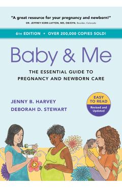 Coperta cărții 'Baby & Me: The Essential Guide to Pregnancy and Newborn Care - Jenny Harvey'