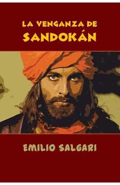 Coperta cărții 'La venganza de Sandokán - Emilio Salgari'