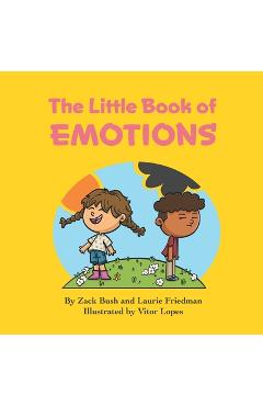 Coperta cărții 'The Little Book of Emotions: Introduction for Children to Emotions, Thoughts, Feelings, Self, Others, Social Skills for'