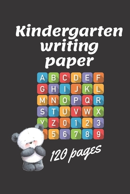 Coperta cărții 'Kindergarten writing paperbook Ages 3-5: Trace Letters: Alphabet Handwriting Practice workbook for kids - Ds-pro Ds-pro'