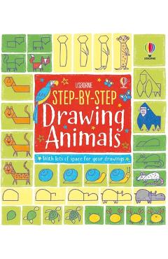 Poza produsului Step-By-Step Drawing Animals - Fiona Watt