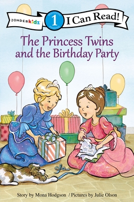 Coperta cărții 'The Princess Twins and the Birthday Party: Level 1 - Mona Hodgson'