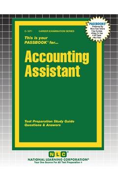 Coperta cărții 'Accounting Assistant -'