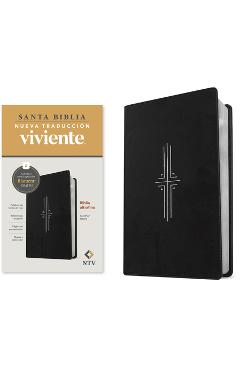 Poza produsului Biblia Ultrafina Ntv, Con Filament (Sentipiel, Negro, Letra Roja) - 