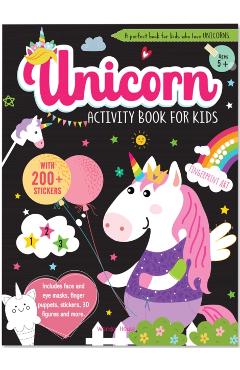 Coperta cărții 'Unicorn Activity Book for Kids -'