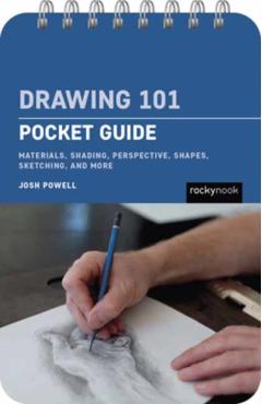 Poza produsului Drawing 101: Pocket Guide: Materials, Shading, Perspective, Shapes, Sketching, and More - Josh Powell