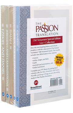 Coperta cărții 'The Passion Translation Old Testament Special Edition: 5-In-1 Collection - Brian Simmons'