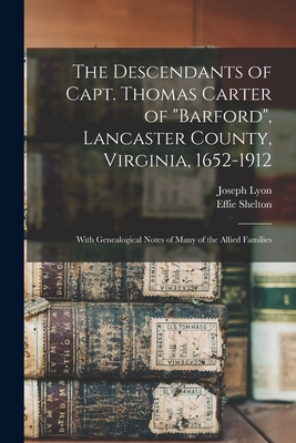 The Descendants of Capt. Thomas Carter of 