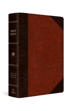 Coperta cărții 'ESV Super Giant Print Bible (Trutone, Brown/Cordovan, Portfolio Design) -'