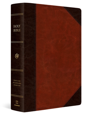 ESV Super Giant Print Bible (Trutone, Brown/Cordovan, Portfolio Design) -