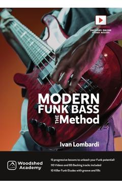 Coperta cărții 'Modern Funk Bass - The Method - Ivan Lombardi'