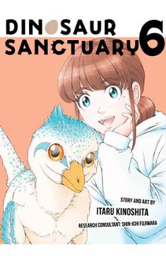 Coperta cărții 'Dinosaur Sanctuary Vol. 6 - Itaru Kinoshita'