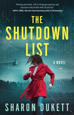 Coperta cărții 'The Shutdown List - Sharon Dukett'