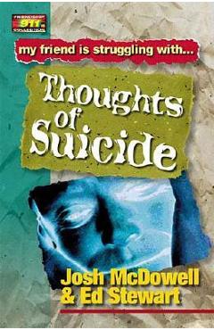 Coperta cărții 'Thoughts of Suicide - Josh Mcdowell'