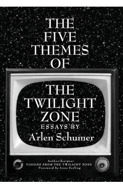 Coperta cărții 'The Five Themes of the Twilight Zone - Arlen Schumer'