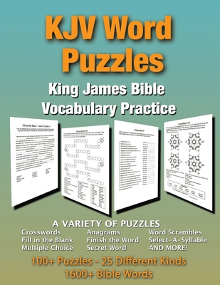 KJV Word Puzzles: King James Bible Vocabulary Practice - Good And Right Publishing
