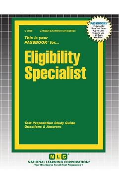Coperta cărții 'Eligibility Specialist -'