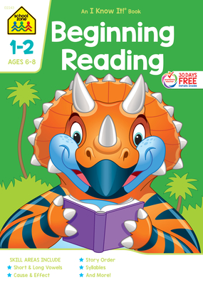 School Zone Beginning Reading Grades 1-2 Workbook - School Zone