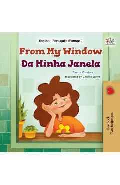 Coperta cărții 'From My Window (English Portuguese Portugal Bilingual Kids Book) - Rayne Coshav'