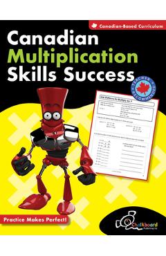 Coperta cărții 'Canadian Multiplication Skills Success - Demetra Turnbull'