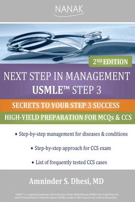 Coperta cărții 'Next Step In Management USMLE Step 3: 2nd Edition - Amninder S. Dhesi'
