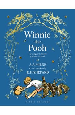 Coperta cărții 'Winnie-The-Pooh: The Complete Collection of Stories and Poems - A. A. Milne'