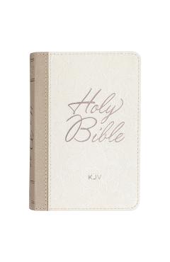 Poza produsului KJV Bible Pocket Faux Leather White - 