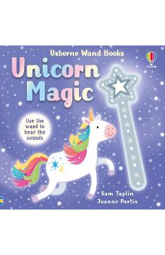 Coperta cărții 'Wand Books: Unicorn Magic - Sam Taplin'