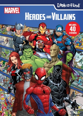 Marvel: Heroes and Villains Look and Find - 