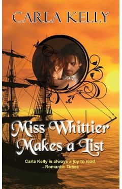 Coperta cărții 'Miss Whittier Makes a List - Carla Kelly'