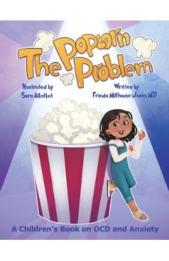 Coperta cărții 'The Popcorn Problem - Frieda Millhouse-jones'