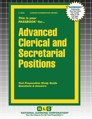 Advanced Clerical and Secretarial Positions - 