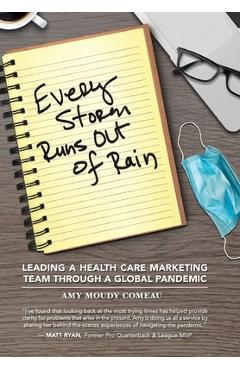 Coperta cărții 'Every Storm Runs Out of Rain - Amy Moudy Comeau'