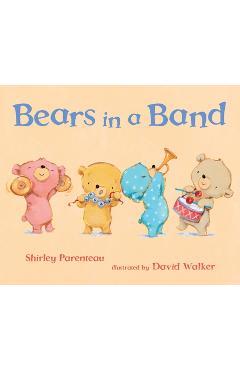 Coperta cărții 'Bears in a Band - Shirley Parenteau'