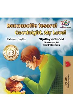 Coperta cărții 'Buonanotte tesoro! Goodnight, My Love!: Italian English Bilingual - Shelley Admont'