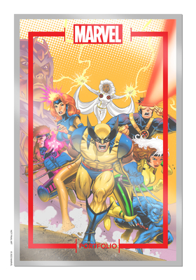 Coperta cărții 'The Marvel Portfolio of David Nakayama: X-Men - David Nakayama'