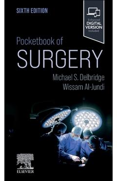 Coperta cărții 'Pocketbook of Surgery - Michael S. Delbridge'