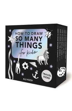 So Many Things: A Box Set of 5 How-To-Draw Books for Kids - Alli Koch