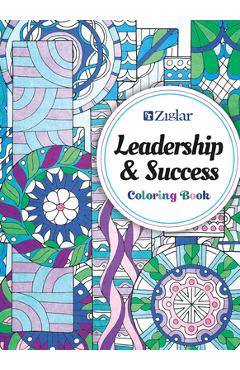 Coperta cărții 'Zig Ziglar's Leadership & Success: Coloring Book - Zig Ziglar'
