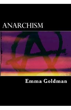 Coperta cărții 'Anarchism -'