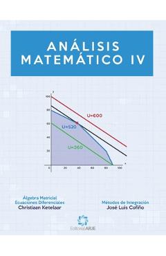 Coperta cărții 'Análisis Matemático IV: Álgebra Matricial y Métodos de Integración - José Luis Cofiño'