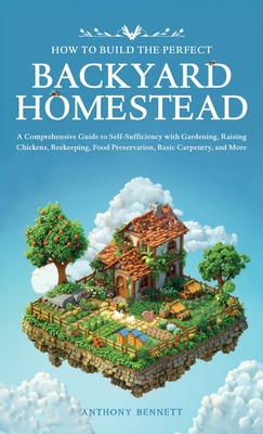 Coperta cărții 'How to Build the Perfect Backyard Homestead: A Comprehensive Guide to Self-Sufficiency with Gardening, Raising'