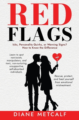 Coperta cărții 'Red Flags: Icks, Personality Quirks, or Warning Signs? How to Know the Difference - Diane Metcalf'