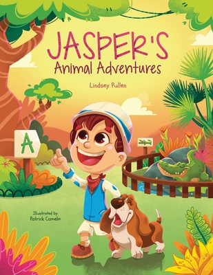 Coperta cărții 'Jasper's Animal Adventures - Lindsey Pullen'