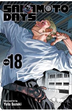 Coperta cărții 'Sakamoto Days, Vol. 18 - Yuto Suzuki'