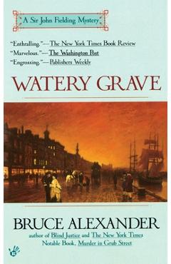 Coperta cărții 'Watery Grave - Bruce Alexander'