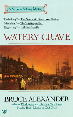 Coperta cărții 'Watery Grave - Bruce Alexander'