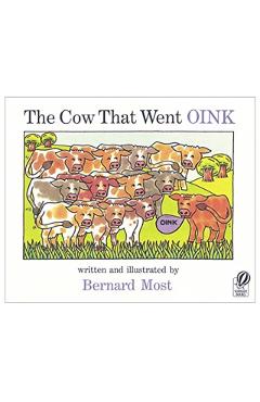 Coperta cărții 'The Cow That Went Oink Big Book - Bernard Most'