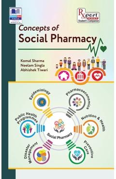 Coperta cărții 'Concepts of Social Pharmacy - Komal Sharma'