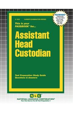 Poza produsului Assistant Head Custodian - 